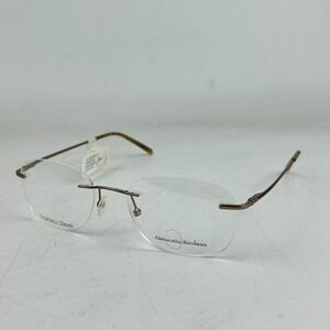 Naturally Rimless NR-369 Women's Eyeglasses Frame Bronze Rimless 52-19-140 mm
